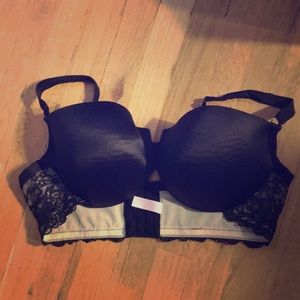 Cacique black with lace bra 44D